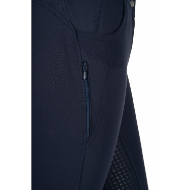 Pantalon HKM Ari taille moyenne fond 1/1 en silicone Pantalon HKM Ari taille moyenne fond 1/1 en silicone
