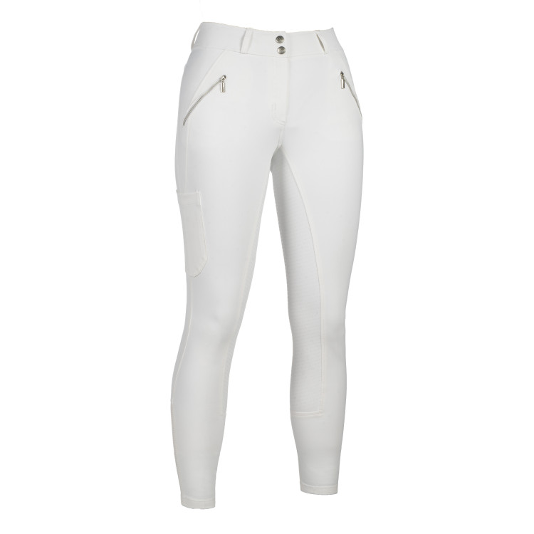 Pantalon HKM Lia taille haute fond 1/1 en silicone