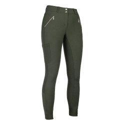 Pantalon HKM Lia taille haute fond 1/1 en silicone