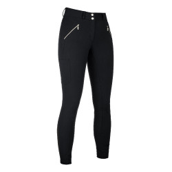 Pantalon HKM Lia taille haute fond 1/1 en silicone