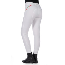 Pantalon Lauria Garrelli Livigno Sportive fond 1/1 en silicone Blanc