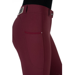 Pantalon Lauria Garrelli Livigno basanes en silicone Bordeaux Pantalon Lauria Garrelli Livigno basanes en silicone Bordeaux