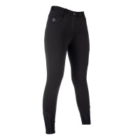 Pantalon chauffant HKM Comfort Style 1/1 en silicicone Noir