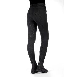 Pantalon chauffant HKM Comfort Style 1/1 en silicicone Noir