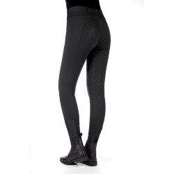 Pantalon chauffant HKM Comfort Style 1/1 en silicicone Noir