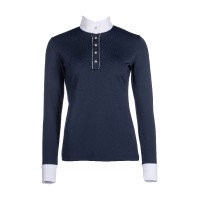 Polo de concours HKM Emilia Bleu foncé