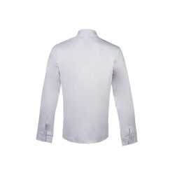 Polo de concours homme HKM Davie Blanc Polo de concours homme HKM Davie Blanc