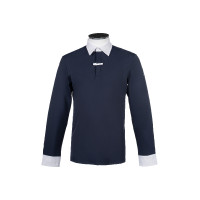 Polo de concours homme HKM Davie Bleu foncé