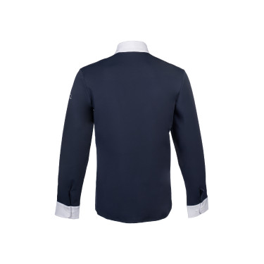 Polo de concours homme HKM Davie Bleu foncé Polo de concours homme HKM Davie Bleu foncé
