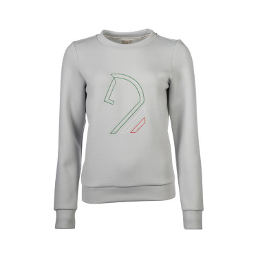 Pull Lauria Garrelli Livigno Horse Head Gris pierre