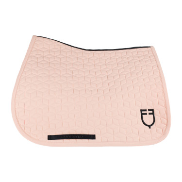Tapis de selle de saut en matelassage cubique Equestro Tapis de selle de saut en matelassage cubique Equestro