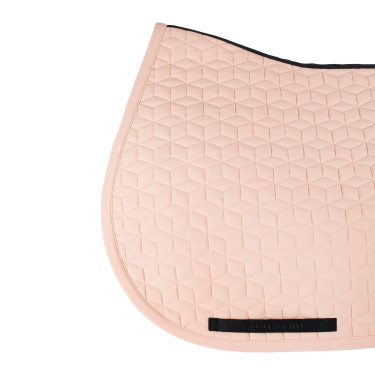 Tapis de selle de saut en matelassage cubique Equestro Tapis de selle de saut en matelassage cubique Equestro