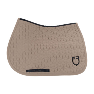 Tapis de selle de saut en matelassage cubique Equestro Tapis de selle de saut en matelassage cubique Equestro