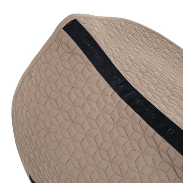 Tapis de selle de saut en matelassage cubique Equestro Tapis de selle de saut en matelassage cubique Equestro