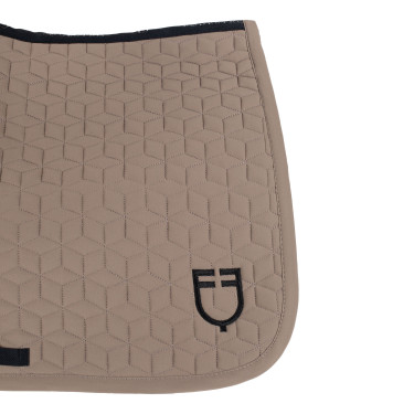 Tapis de selle de saut en matelassage cubique Equestro Tapis de selle de saut en matelassage cubique Equestro