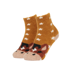 Chaussettes LeMieux Mini Fluffy Character Chancer Marron Chaussettes LeMieux Mini Fluffy Character Chancer Marron