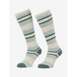 Chaussettes LeMieux Sabrina Stripe Fluffies