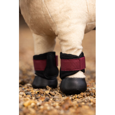 Guêtres pour jouet Mini Poney LeMieux Ember Bordeaux Guêtres pour jouet Mini Poney LeMieux Ember Bordeaux