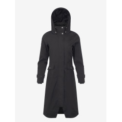 Manteau d'équitation LeMieux léger et imperméable Amélie Noir Manteau d'équitation LeMieux léger et imperméable Amélie Noir