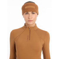 Bandeau LeMieux Clara en tricot Ginger Marron Bandeau LeMieux Clara en tricot Ginger Marron
