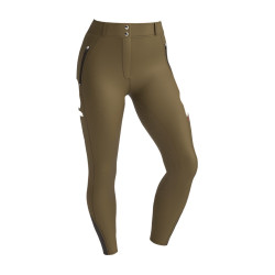 Pantalon LeMieux Drytex Waterproof full grip Alpine Marron