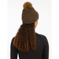 Bonnet LeMieux Lila à pompon Alpine Marron Bonnet LeMieux Lila à pompon Alpine Marron