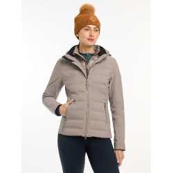 Bonnet LeMieux Lila à pompon Ginger Marron