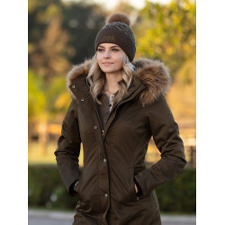 Bonnet LeMieux LM à pompon Alpine Marron Bonnet LeMieux LM à pompon Alpine Marron