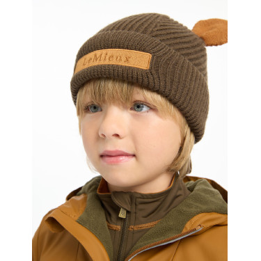 Bonnet Mini LeMieux Ours Alpine Marron Bonnet Mini LeMieux Ours Alpine Marron