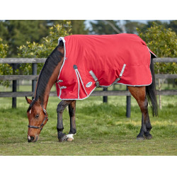 Couverture Weatherbeeta ComFiTec Classic 220 g Rouge / argent / marine