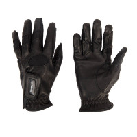 Gants d'équitation Dublin pour le saut d'obstacles Noir
