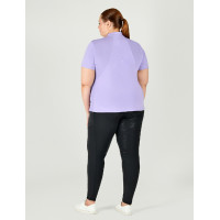 Polo Dublin manches courtes Tabby Curve Mauve Violet Polo Dublin manches courtes Tabby Curve Mauve Violet