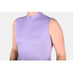 Polo Dublin sans manches Sammy Mauve Polo Dublin sans manches Sammy Mauve