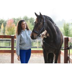 Sweat à capuche Dublin Camille Gris chiné Sweat à capuche Dublin Camille Gris chiné