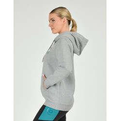 Sweat à capuche Dublin Camille Gris chiné Sweat à capuche Dublin Camille Gris chiné