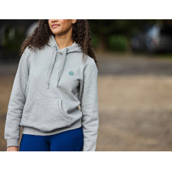 Sweat à capuche Dublin Camille Gris chiné Sweat à capuche Dublin Camille Gris chiné