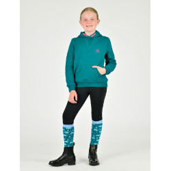 Sweat à capuche Dublin enfant Camille Lac profond Vert Sweat à capuche Dublin enfant Camille Lac profond Vert