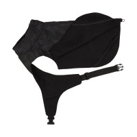 Manteau Horze pour chien réfléchissant Camo Luminox Noir / argent