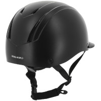 Casque Riding World Topy Noir mat Casque Riding World Topy Noir mat