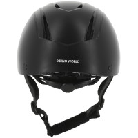 Casque Riding World Topy Noir mat Casque Riding World Topy Noir mat