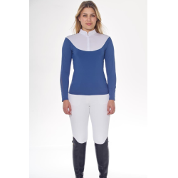 Polo de concours Harcour Pannie Steel Blue Bleu Polo de concours Harcour Pannie Steel Blue Bleu