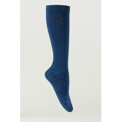 Chaussettes Harcour Sanane Steel Blue