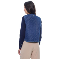 Gilet Harcour Joeva Jean Gris Gilet Harcour Joeva Jean Gris