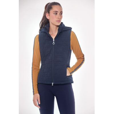 Gilet sans manches Harcour Bernie femme Marine