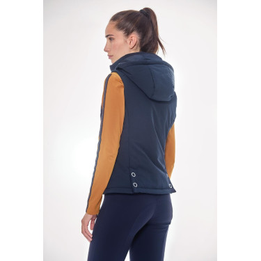 Gilet sans manches Harcour Bernie femme Marine Bleu marine