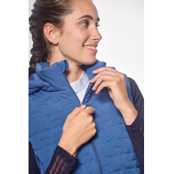 Gilet sans manches Harcour Bernie femme Steel Blue Bleu Gilet sans manches Harcour Bernie femme Steel Blue Bleu