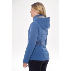 Parka Harcour Jolina femme Steel Blue Bleu