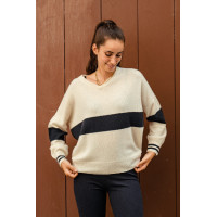 Pull Harcour Polisa femme Ivoire Beige Pull Harcour Polisa femme Ivoire Beige