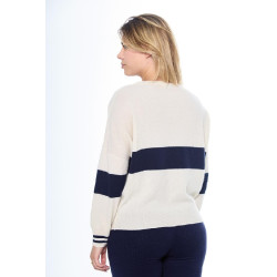 Pull Harcour Polisa femme Ivoire Beige