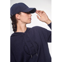 Sweat Harcour Santa femme Marine Bleu marine
